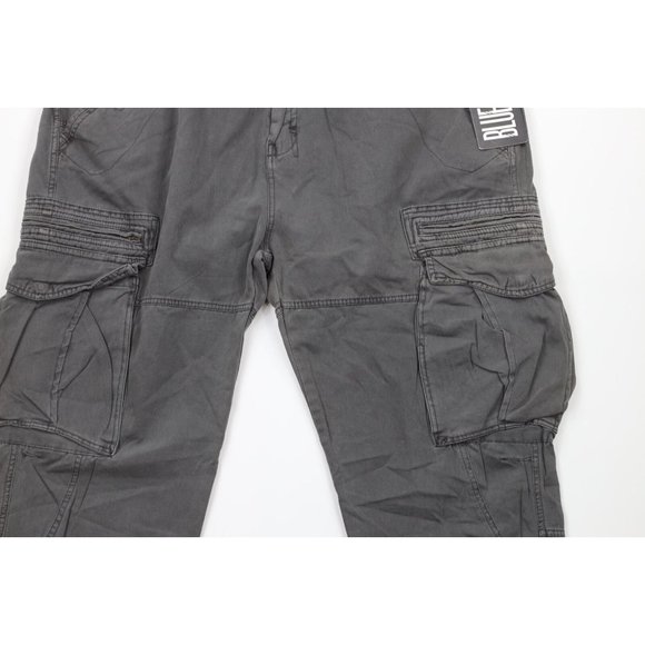 NOS Vtg 90s Marithe Francois Girbaud Mens 42x32 Regular Fit Strap Cargo Pants - Picture 3 of 12